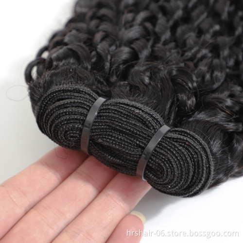12A Double Drawn Virgin Cuticle Aligned Pixie Curl Funmi Hair Bundles With Closure